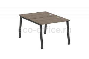 Рабочая станция METAL SYSTEM STYLE БА.РАС-СП-2.1 Вяз Благородный / Антрацит металл фото