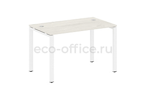 Стол письменный METAL SYSTEM STYLE БП.СП-2 Дуб Наварра / Белый металл фото