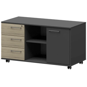 Креденция левая Protech KZT-62L Кронберг/Графит фото