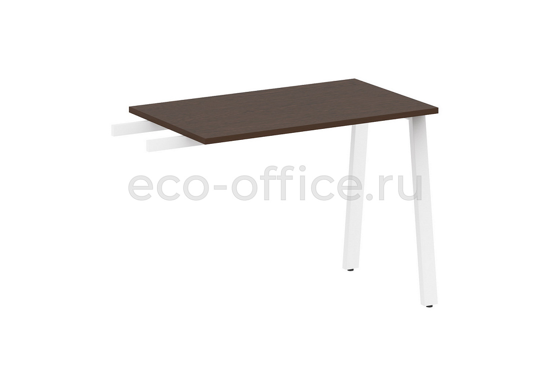 Приставной элемент на А-образном м/к METAL SYSTEM STYLE БА.ПР-3 Венге Цаво / Белый металл  стоимость