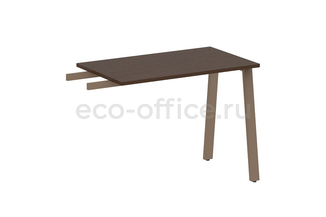 Приставной элемент на А-образном м/к METAL SYSTEM STYLE БА.ПР-3 Венге Цаво / Мокко металл  стоимость