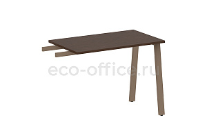 Приставной элемент на А-образном м/к METAL SYSTEM STYLE БА.ПР-3 Венге Цаво / Мокко металл фото