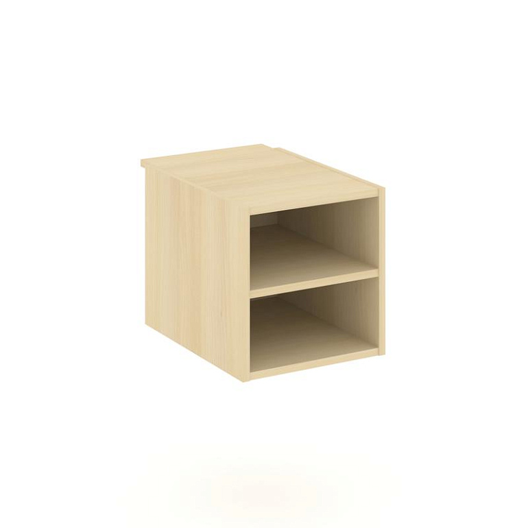 подвесная тумба с двумя открытыми нишами style project sn.tp-013 акация лорка фото