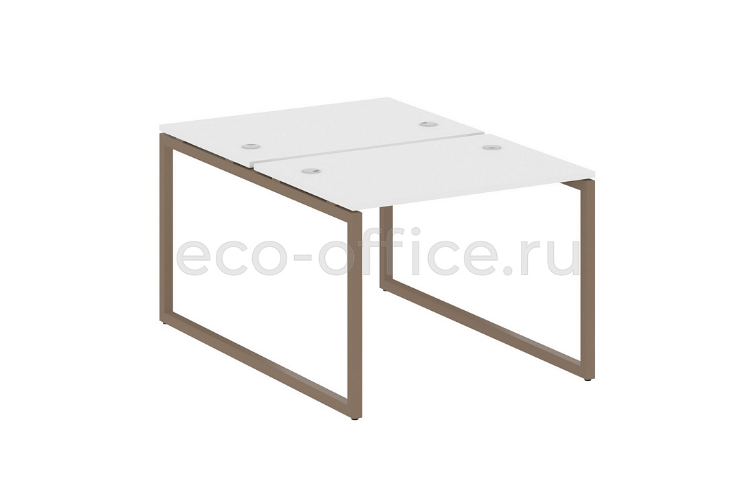 Рабочая станция METAL SYSTEM QUATTRO 4x4 40БО.РАС-СП-2.1 Белый / Мокко металл  стоимость