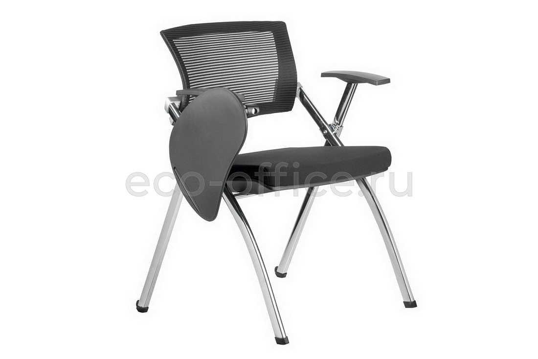 Конференц-кресло складное с пюпитром RV Chair CLICK 462TEC Чёрная ткань  стоимость