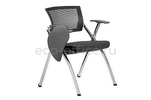 Конференц-кресло складное с пюпитром RV Chair CLICK 462TEC Чёрная ткань фото