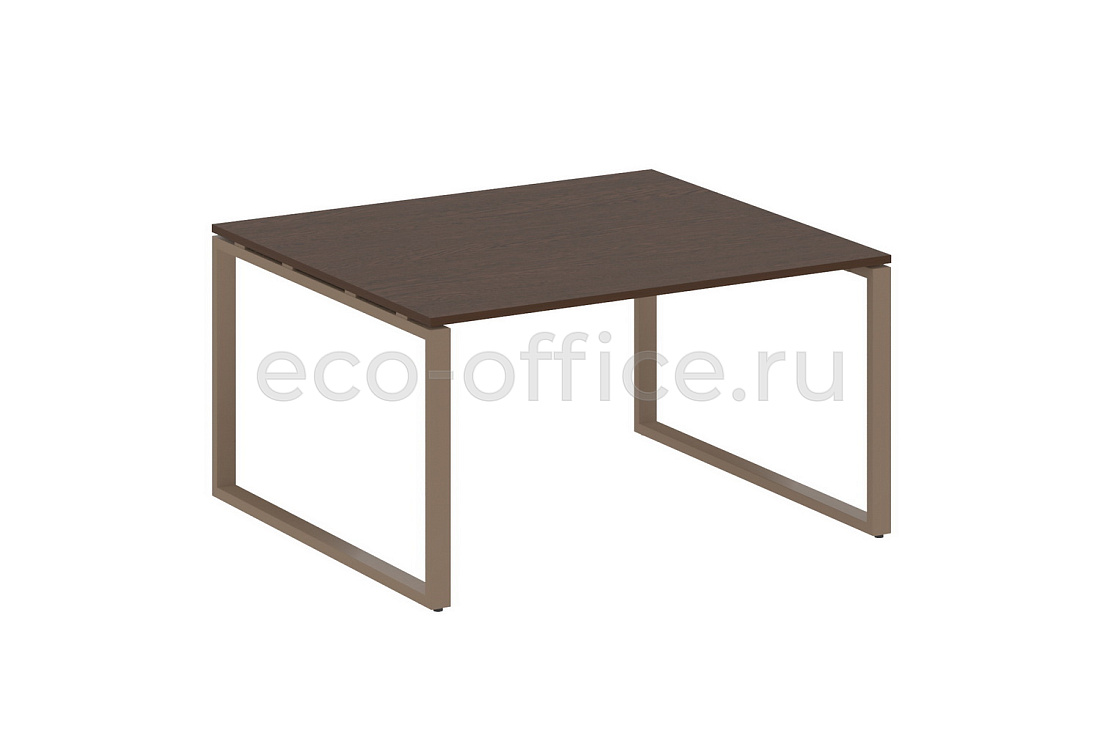Стол переговорный (1 столешница) METAL SYSTEM STYLE БО.ПРГ-1.3 Венге Цаво / Мокко металл  стоимость