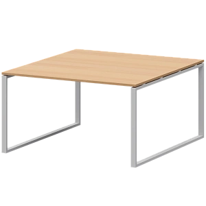 Стол переговорный на металлокаркасе Protech АМП.О-002.123 Ольха/Белый фото