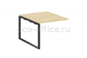 Проходной наборный элемент переговорного стола METAL SYSTEM STYLE БО.ППРГ-1 Акация Лорка / Антрацит металл фото