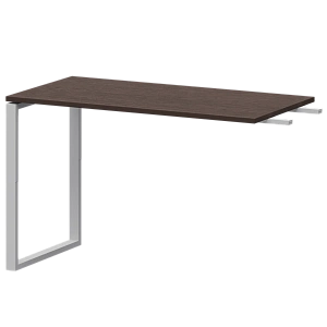 Бриф-приставка на металлокаркасе Protech АМ.О-120.60 Дуб венге/Белый фото