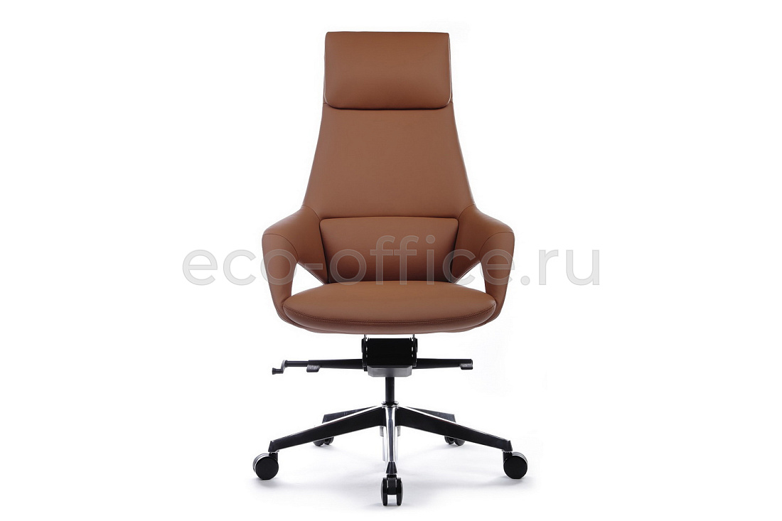 Кресло руководителя RV Design AURA FK005-A Светло-коричневая кожа  стоимость