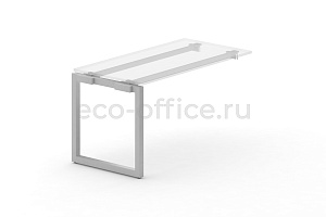Металлокаркас на O-образной опоре 50x50 для наборного элемента 1000*720 Серый металл фото