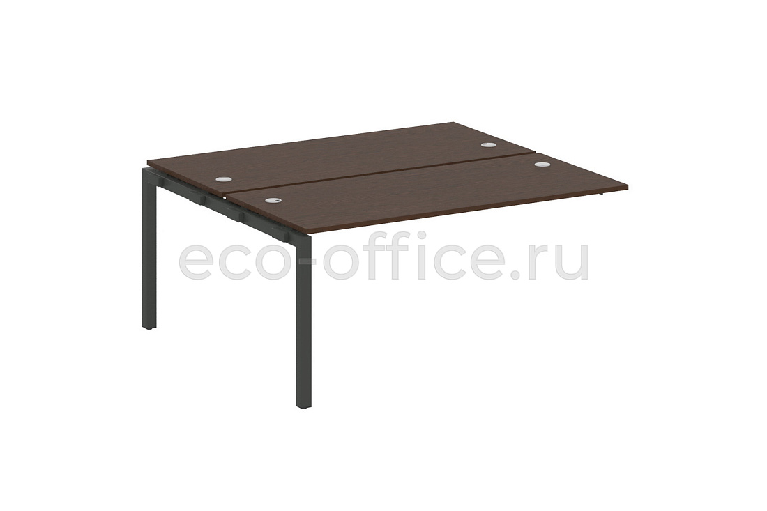 Проходной наборный элемент METAL SYSTEM QUATTRO 5x5 50БП.ПРС-СП-2.4 Венге Цаво / Антрацит металл купить в Москве