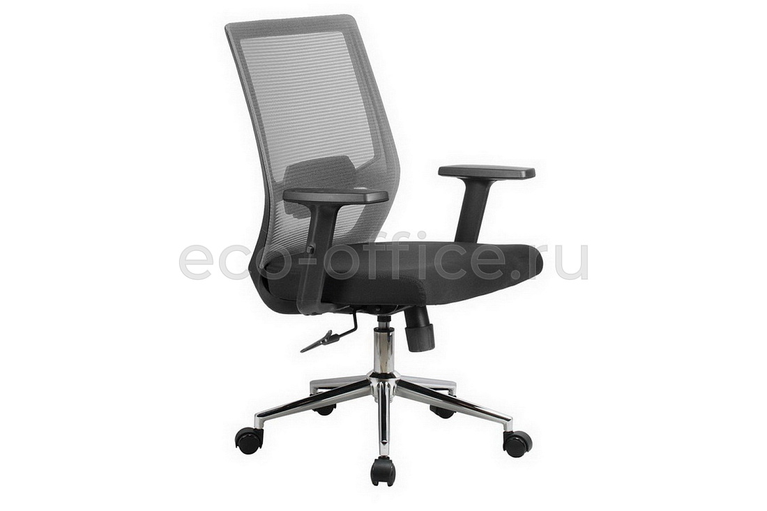 Кресло офисное RV Chair FIX 851E Серая сетка / Чёрная ткань  стоимость