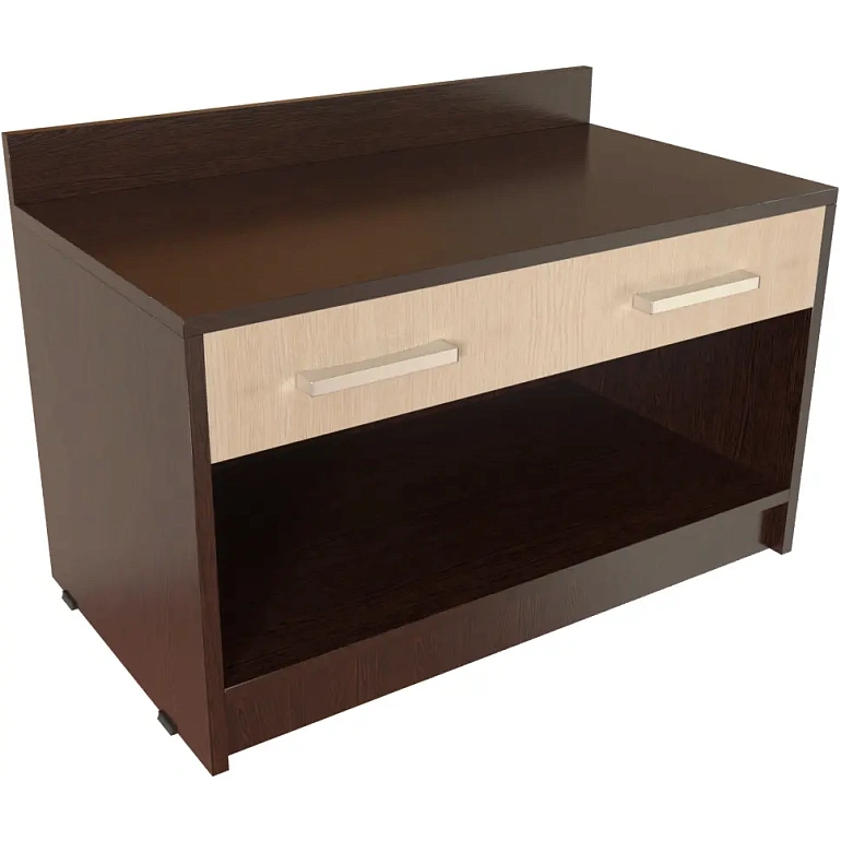 тумба для обуви с ящиком protech т-202 дуб венге/ясень шимо фото