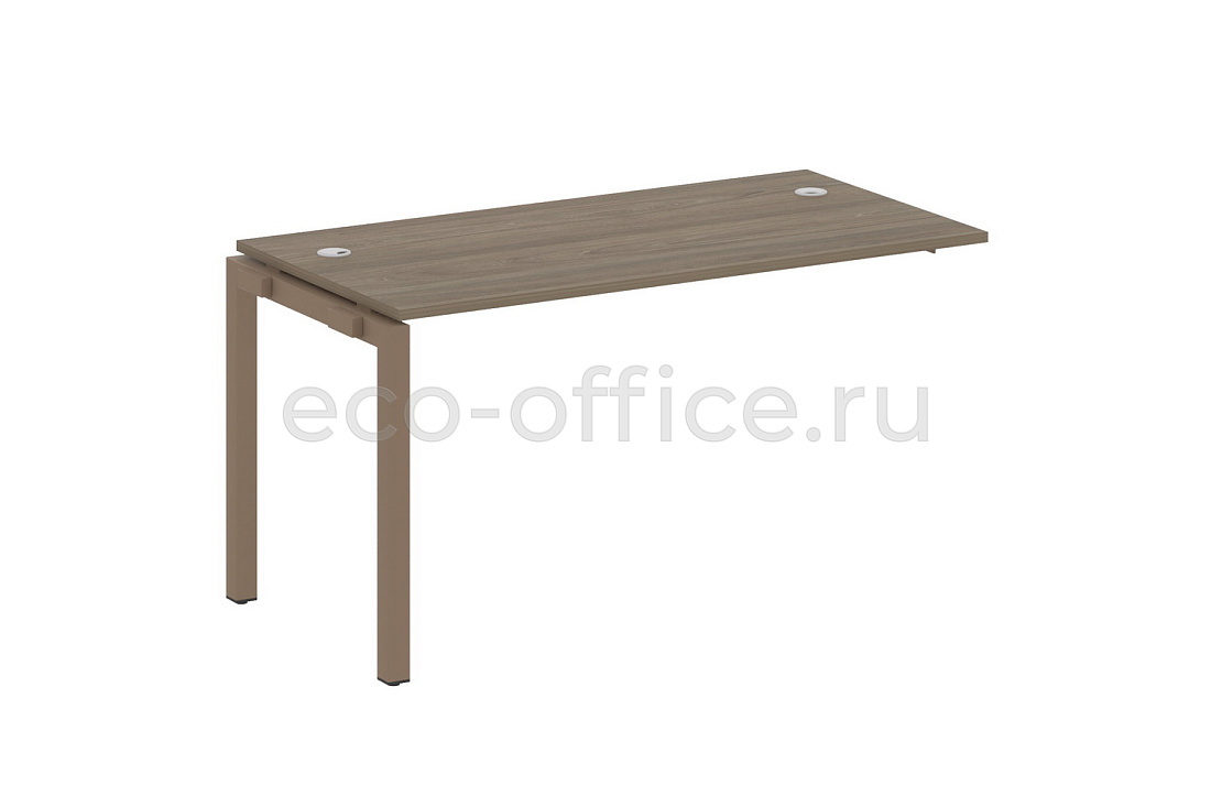 Проходной наборный элемент METAL SYSTEM QUATTRO 5x5 50БП.ПРС-СП-1.3 Вяз Благородный / Мокко металл купить в Москве