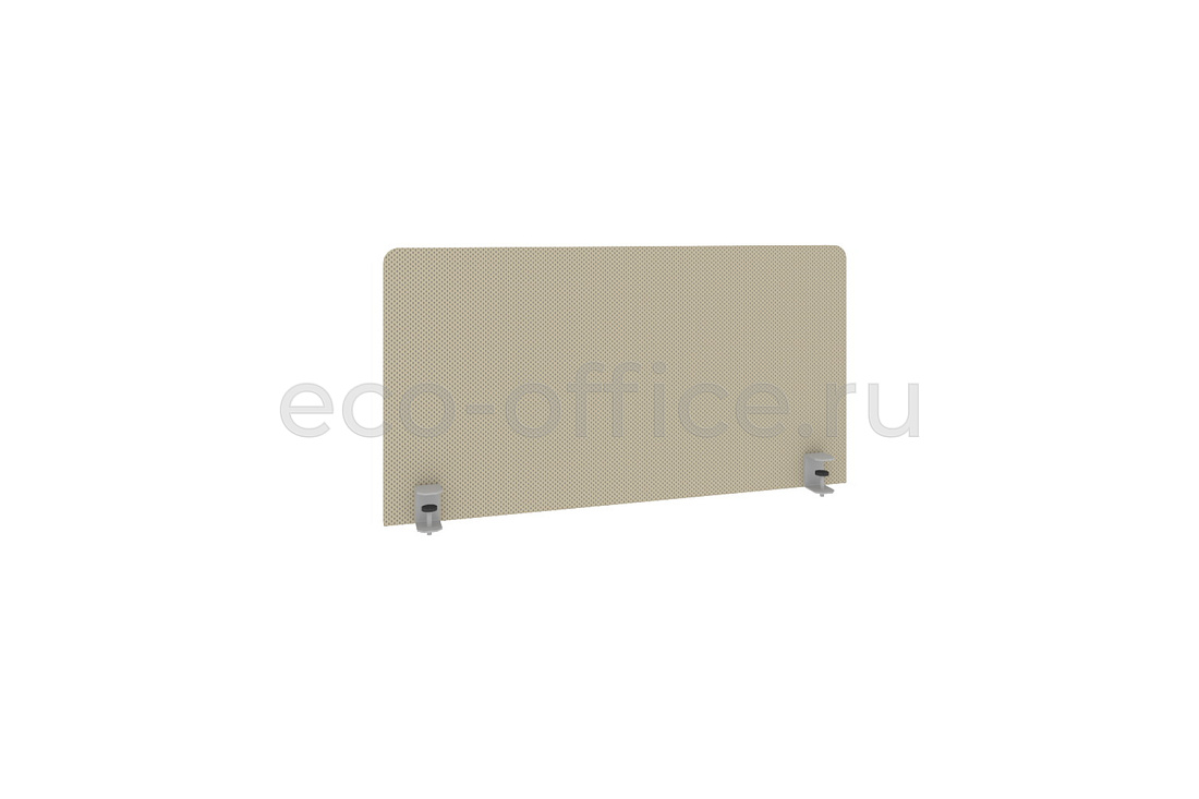 Экран тканевый для стола L1000 METAL SYSTEM STYLE Б.ТЭКР-1 Бежевая сетчатая ткань TW04 купить в Москве