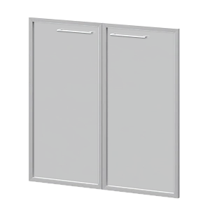 Фасады рамочные стеклянные Protech KZF-28RS(Б) Тонированный фото