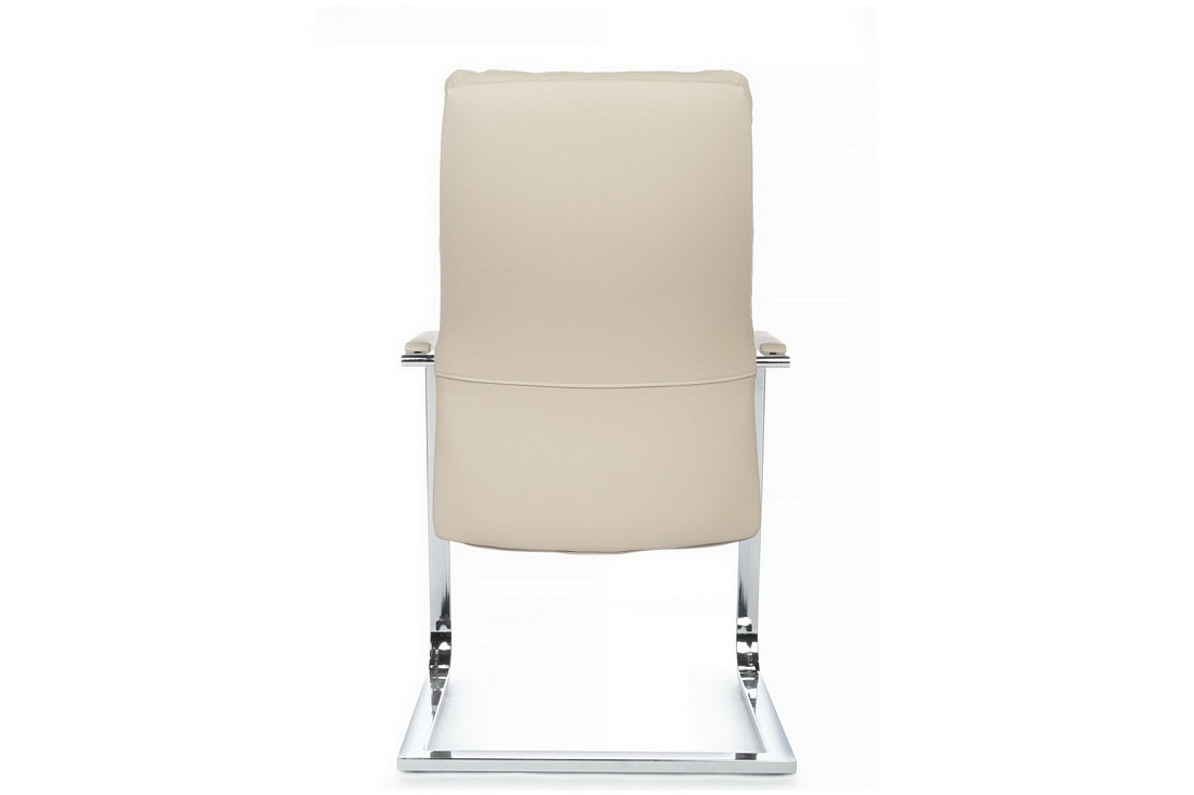 конференц-кресло rv chair leon-sf d916 кремовая экокожа фото