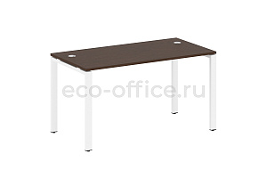 Стол письменный METAL SYSTEM STYLE БП.СП-3 Венге Цаво / Белый металл фото