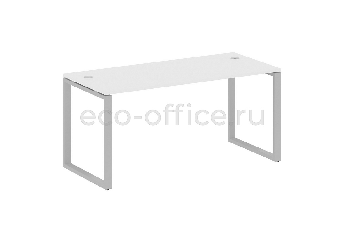 Стол письменный METAL SYSTEM STYLE БО.СП-4 Белый / Серый металл  стоимость