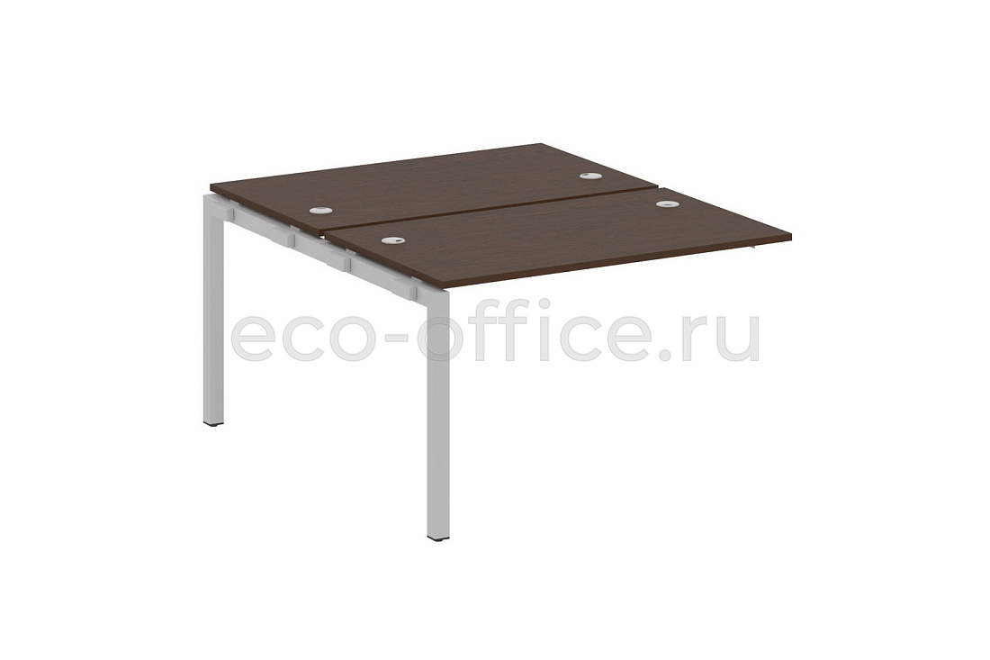 Проходной наборный элемент METAL SYSTEM QUATTRO 5x5 50БП.ПРС-СП-2.2 Венге Цаво / Серый металл купить в Москве