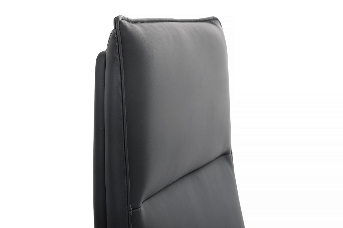 кресло руководителя rv chair tino cm-p004as чёрная экокожа фото