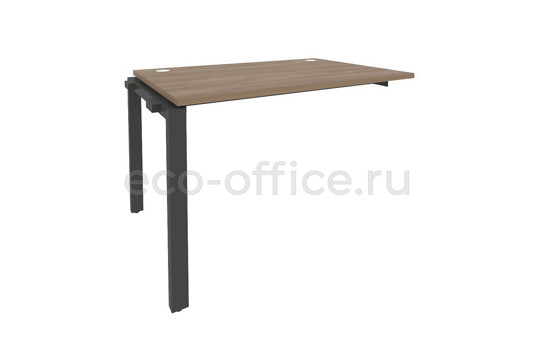 Наборный элемент рабочей станции на П-образном м/к ONIX O.MP-1.NRS-2.8 Дуб Аризона / Антрацит металл   стоимость