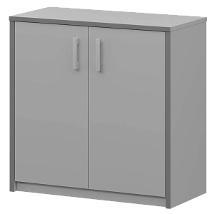 Стеллаж низкий закрытый Protech А-302/А-602 Серый фото