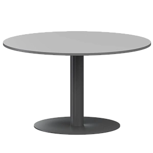 Стол круглый Protech АМ-Д120 Серый/Антрацит фото