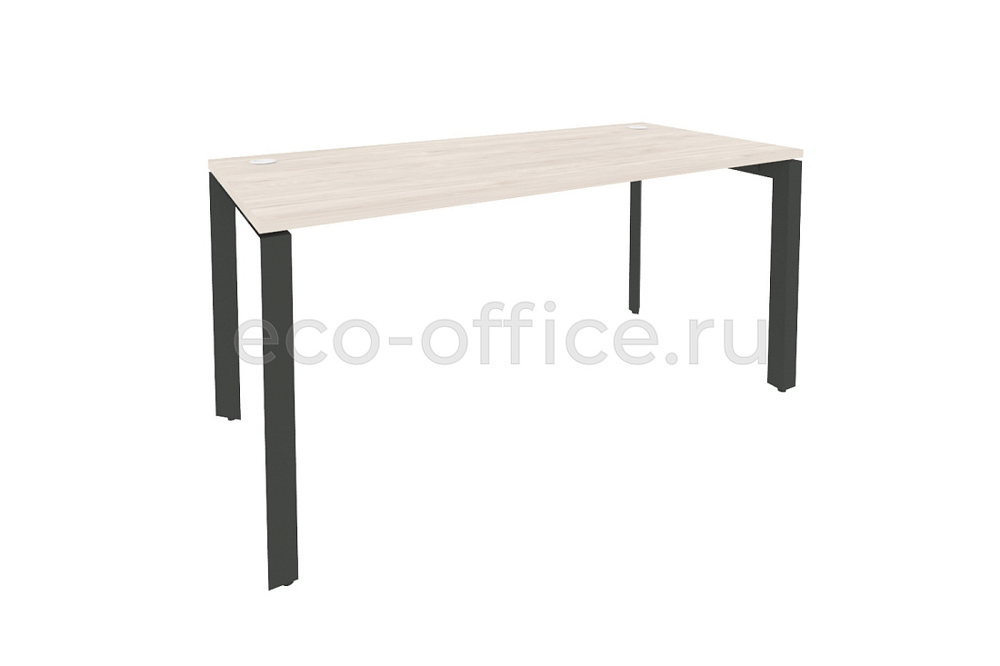 Стол рабочий на П-образном м/к ONIX O.MP-SP-4.7 Денвер Светлый / Антрацит металл купить в Москве