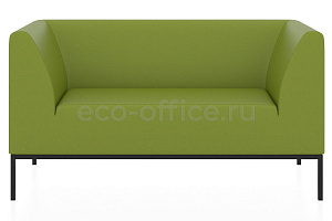 Двухместный диван УЛЬТРА 2.0 экокожа Euroline 1131 Оливково-жёлтый фото