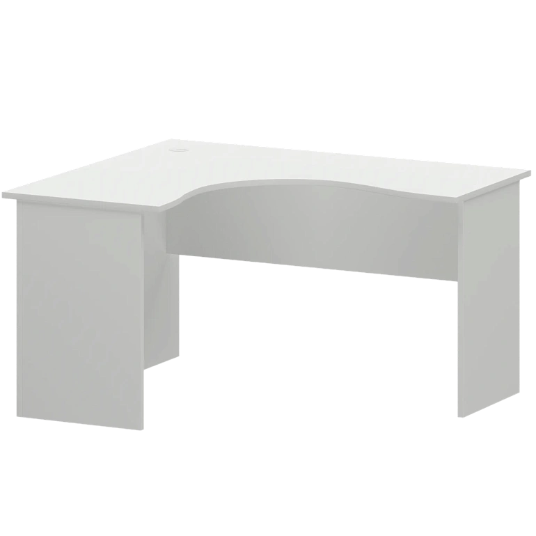 стол компактный левый protech а-204.60.лв белый фото