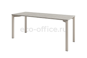 Стол на металлокаркасе SOLUTION D-33 Бетон Чефалу / Кашемир фото