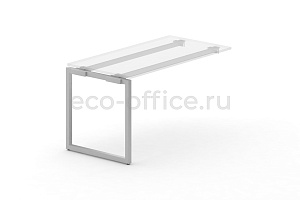 Металлокаркас на O-образной опоре 40x40 для наборного элемента 1000*720 Серый металл фото