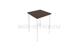 Стол письменный на металлокаркасе SLIM SYSTEM С.СП-1.1 Венге Цаво / Белый металл фото