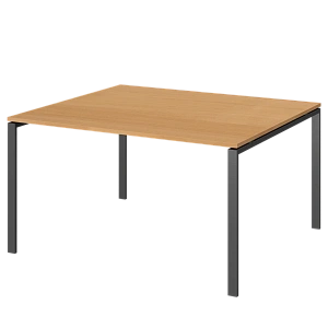 Стол переговорный на металлокаркасе Protech АМП-005.123 Ольха/Антрацит фото