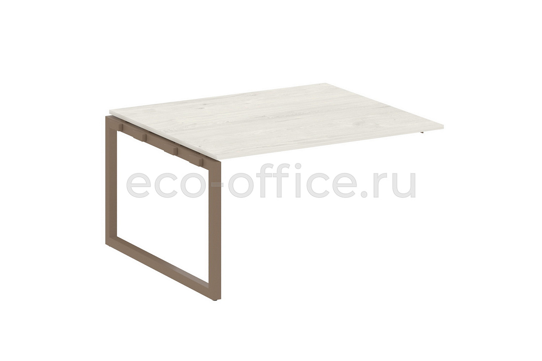 Проходной наборный элемент переговорного стола METAL SYSTEM QUATTRO 5x5 50БО.ППРГ-3 Дуб Наварра / Мокко металл  стоимость
