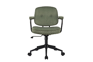 Кресло ECO-CHAIR CHESTER W-221T Зелёный велюр фото