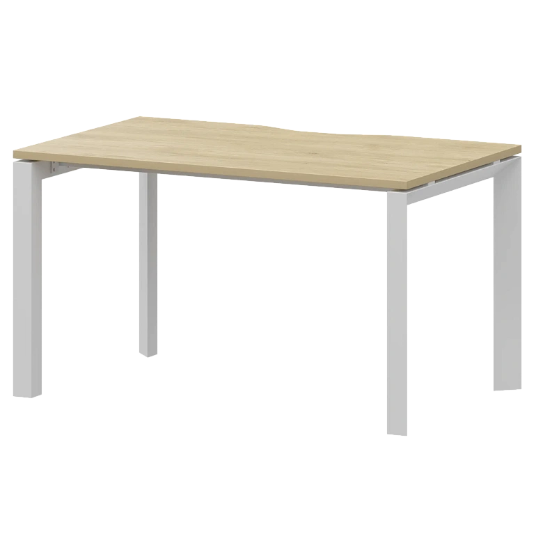 стол на металлокаркасе protech нтмп.п-120 баттл рок/белый фото