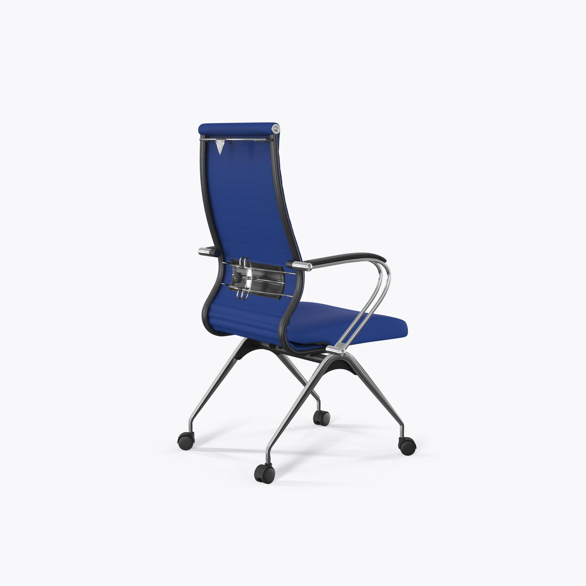 офисный стул sit 10 b2-119k - umf(x1) /kb02/wh00/k3cl(f53.w01) (синий) фото