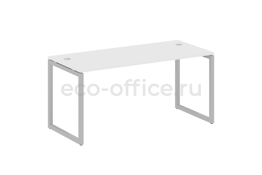 Стол письменный METAL SYSTEM QUATTRO 4x4 40БО.СП-4 Белый / Серый металл  стоимость
