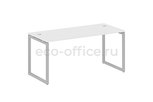 Стол письменный METAL SYSTEM QUATTRO 4x4 40БО.СП-4 Белый / Серый металл фото
