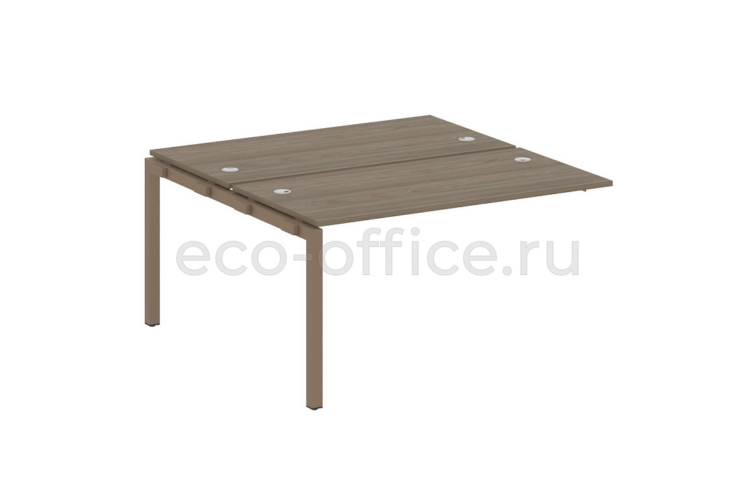 Проходной наборный элемент METAL SYSTEM QUATTRO 5x5 50БП.ПРС-СП-2.3 Вяз Благородный / Мокко металл купить в Москве