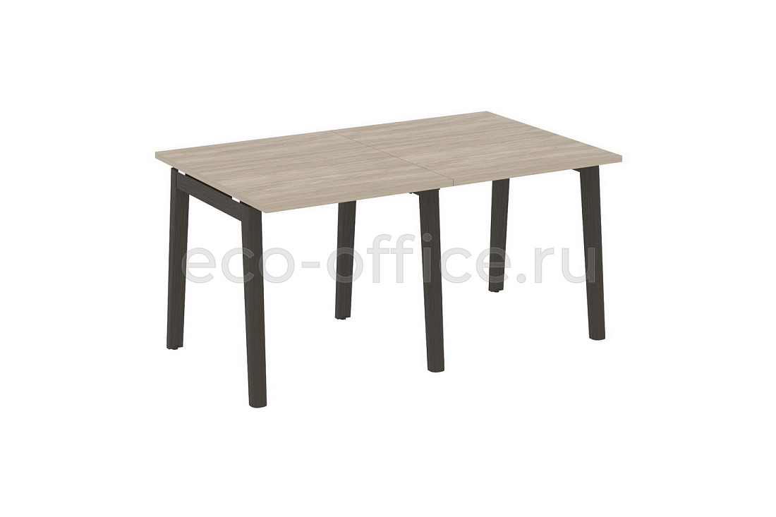 Стол переговорный (2 столешницы) ONIX WOOD OW.PRG-2.0 Дуб Аттик / Дуб Тёмный  стоимость