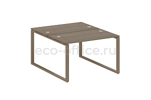 Рабочая станция METAL SYSTEM STYLE БО.РАС-СП-2.2 Вяз Благородный / Мокко металл фото