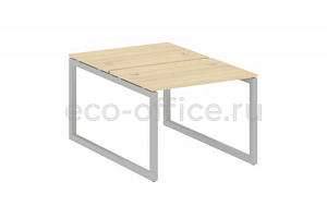 Рабочая станция METAL SYSTEM QUATTRO 5x5 50БО.РАС-СП-2.1 Акация Лорка / Серый металл фото