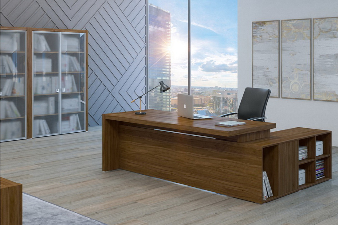 кабинет руководителя solid орех селект фото
