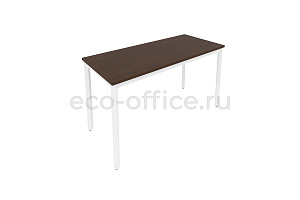Стол письменный на металлокаркасе SLIM SYSTEM С.СП-5.1 Венге Цаво / Белый металл фото