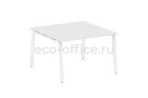 Стол переговорный (1 столешница) METAL SYSTEM STYLE БА.ПРГ-1.2 Белый / Белый металл фото